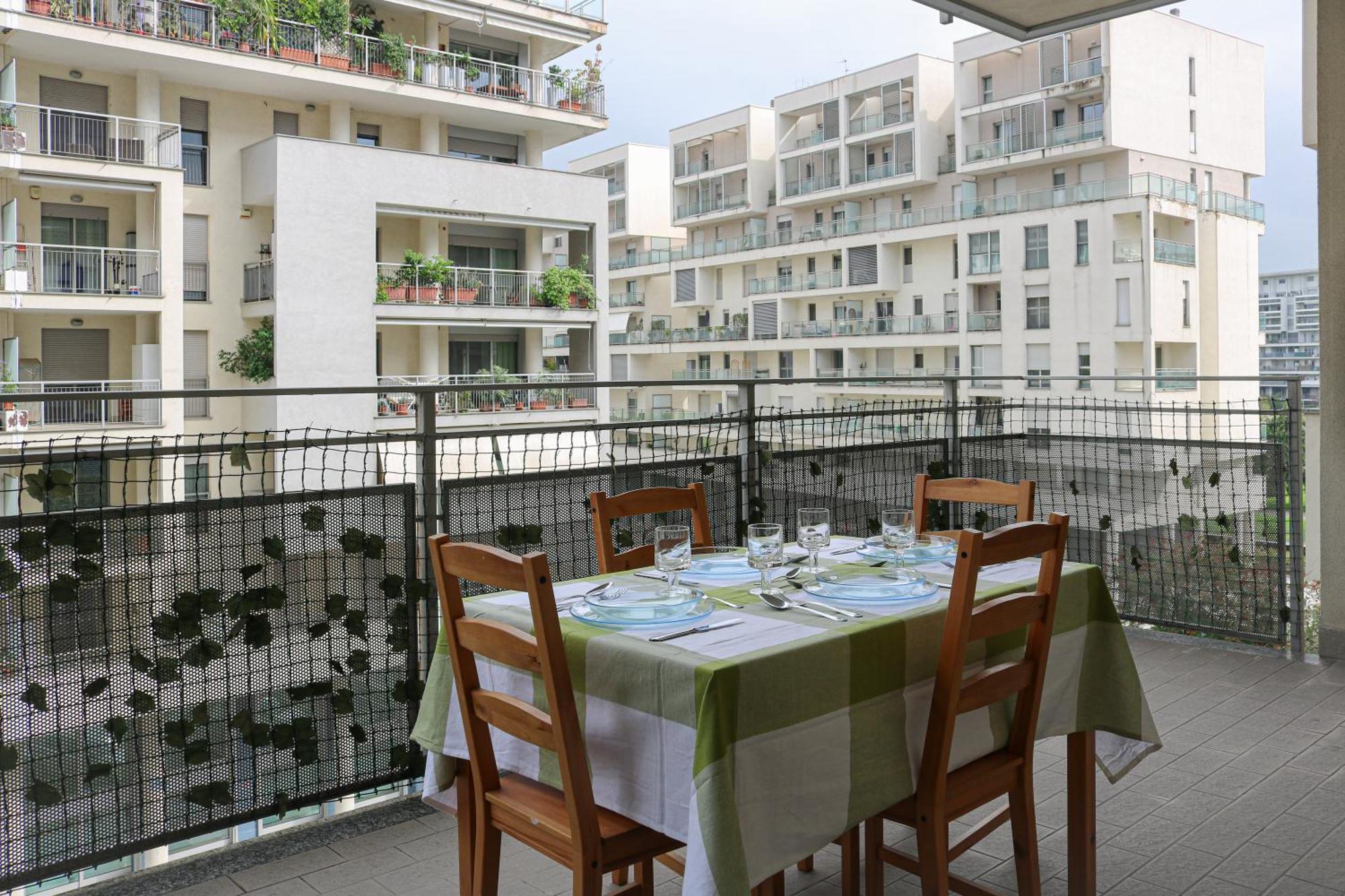 Urban Balcony Hideaway - 3 People Appartement Milaan Buitenkant foto