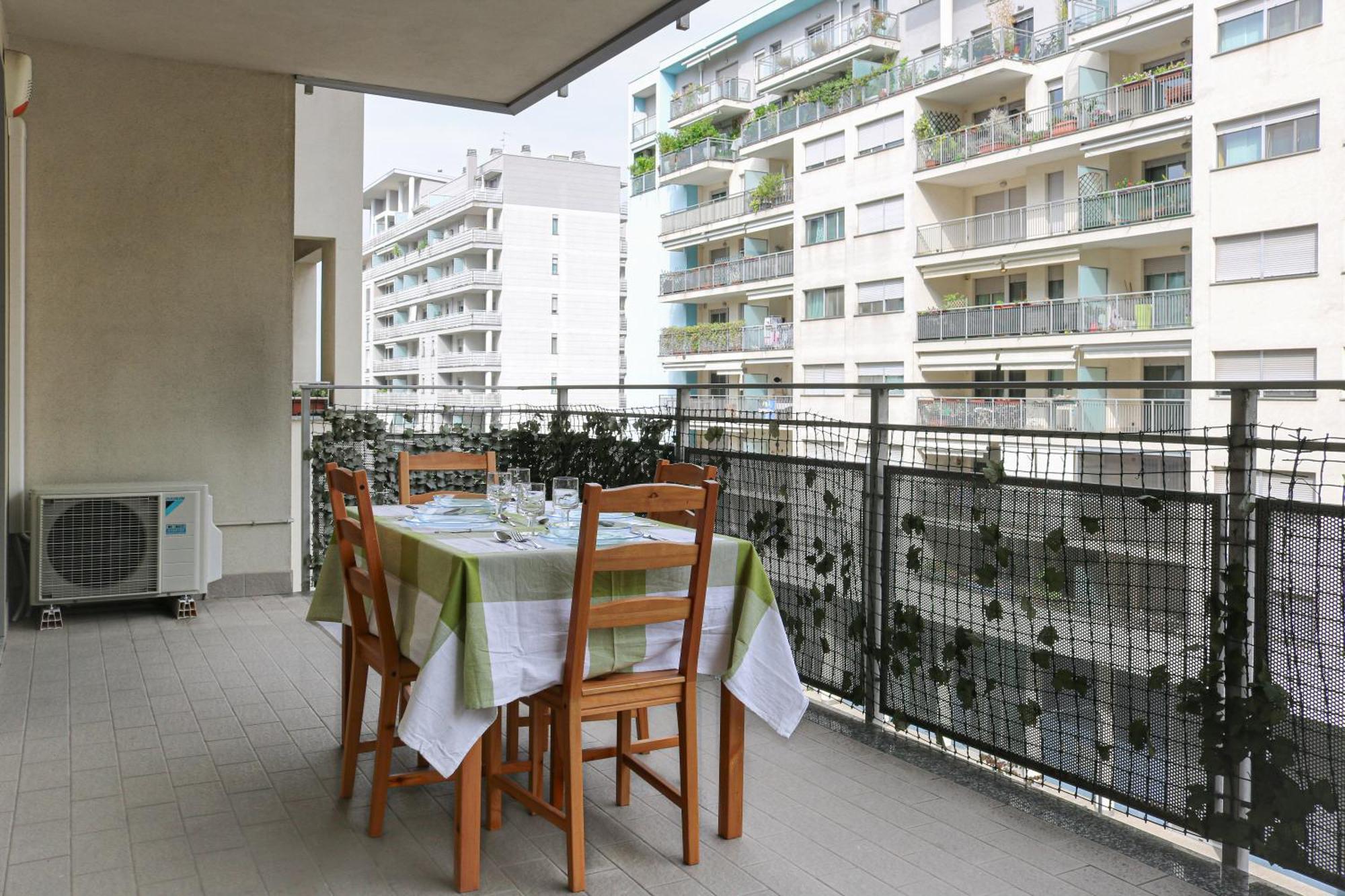 Urban Balcony Hideaway - 3 People Appartement Milaan Buitenkant foto